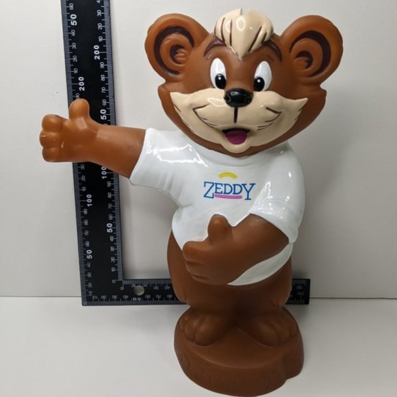 Zeddy Zellers Piggy Bank Retro 1990s Coin slot - Picture 5 of 7